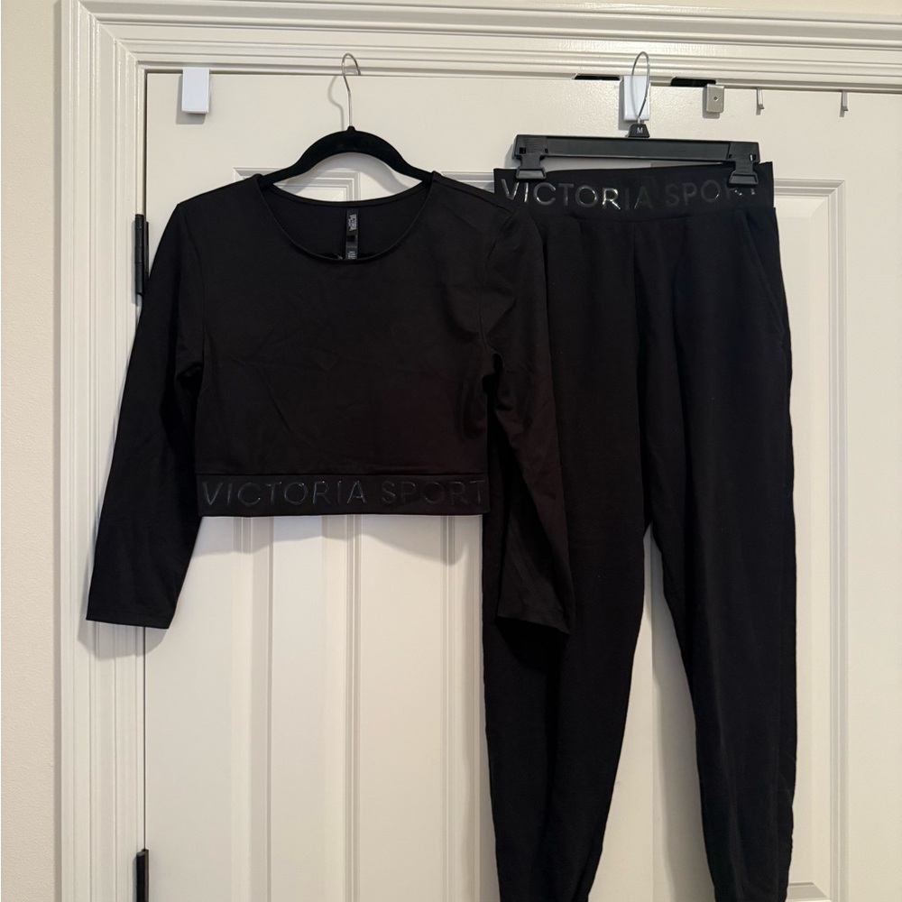 Victoria Sport Black Women's Activewear Set